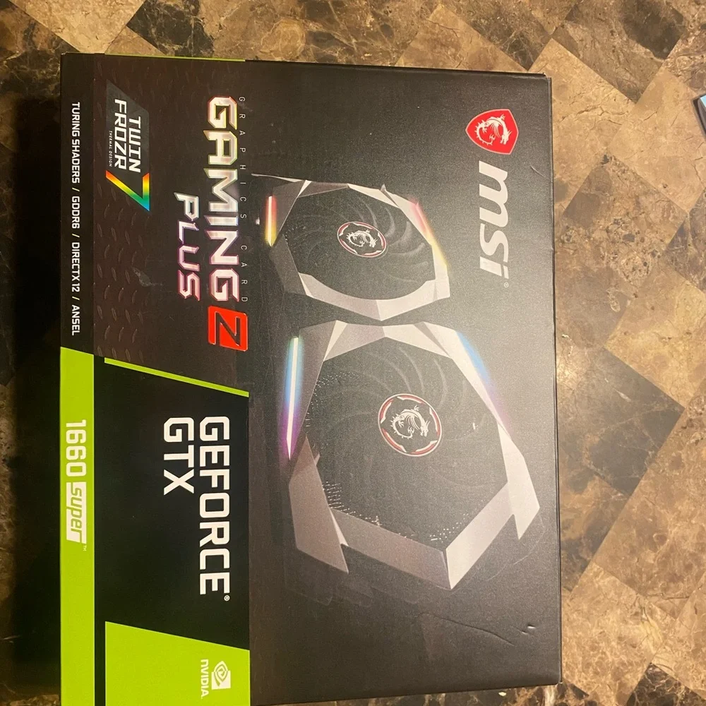 MSI Black Gaming Graphics Card with Dual Fan Cooling